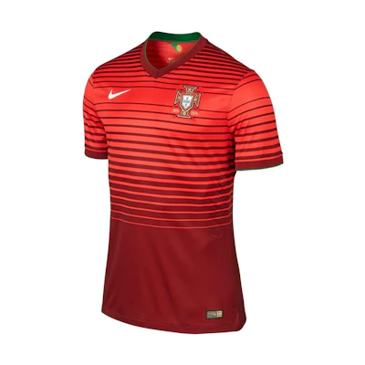 Nike Portugal 2014 World Cup Player Version Vintage Red Soccer Jersey Men 577975-677