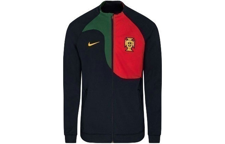 Nike Portugal 2022-23 Retro Football Jersey Multicolor Long Sleeve DH4746-451