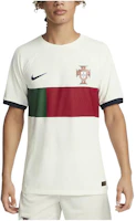 Shop Nike 葡萄牙 2022 世界盃客場ADV比賽球衣 白色 復古足球衫 DN0626-133