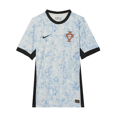 Nike Portugal 2024 Euro Away ADV Retro Soccer Jersey Unisex Blue. FJ4261-133