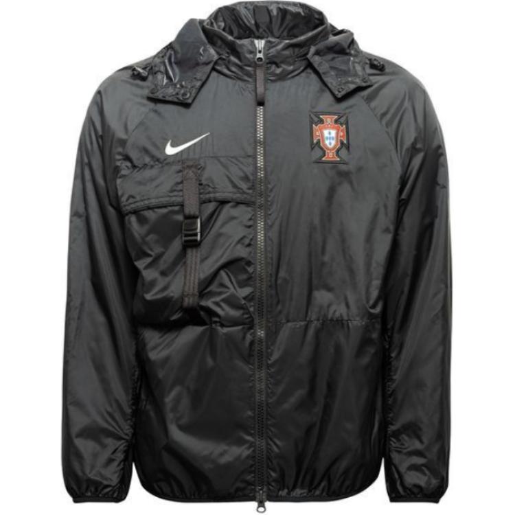 Nike Portugal Lightweight Breathable Durable Zip Jacket Men’s Black FZ8362-010