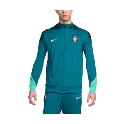 Nike Portugal Strike Long-Sleeve Sweat-Wicking Jacket Cyan Blue. FJ2352-381