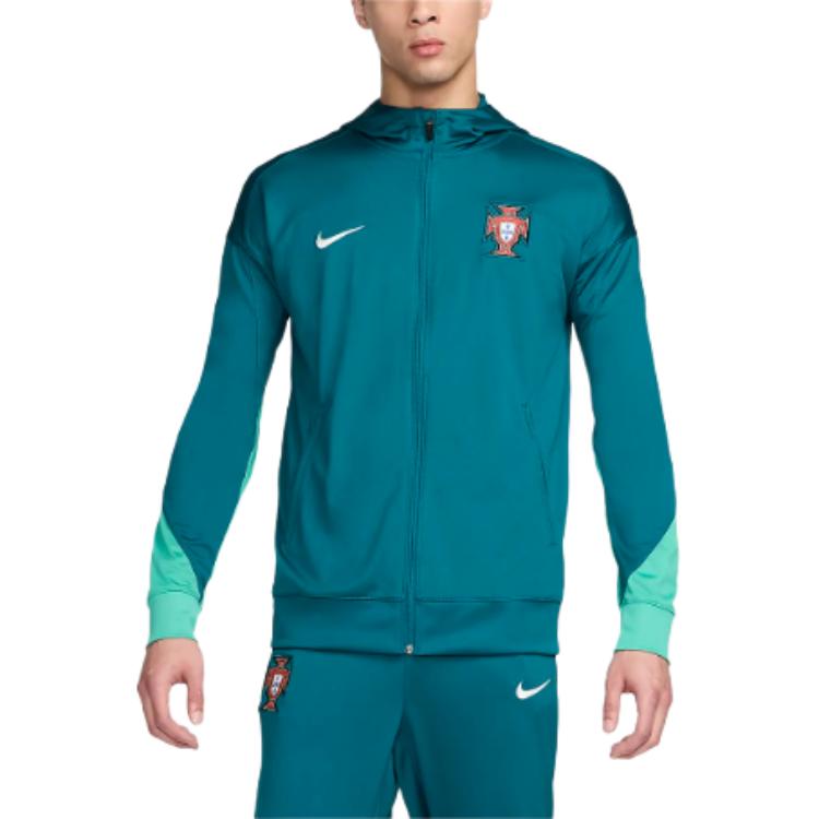 Order Nike 葡萄牙Strike排汗長袖外套 青藍色。 FJ2352-381