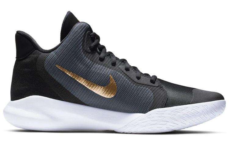 Order Nike Precision 3 ''Zwart Metallic Goud'' AQ7495-003