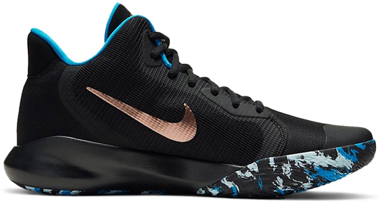 Nike Precision 3 黑藍金 實戰籃球鞋 Order Nike Precision 3 黑藍金 實戰籃球鞋