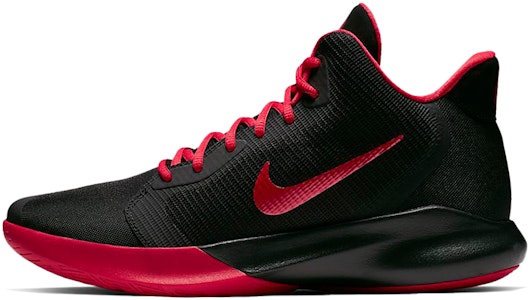 Nike Precision 3 耐磨 低筒 實戰籃球鞋 男女同款 黑紅 Buy Nike Precision 3 耐磨 低筒 實戰籃球鞋 男女同款 黑紅