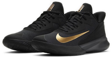 Nike Precision 4 'Hitam Emas Metalik' CK1069-002 Lookbook Nike Precision 4 'Hitam Emas Metalik' CK1069-002