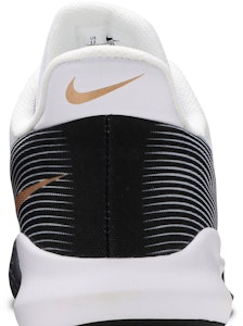 Nike Precision 4 低筷 實戰籃球鞋 男款 白黑金 Sizing Nike Precision 4 低筷 實戰籃球鞋 男款 白黑金