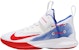 Nike Precision 4 Flyease, Merah/Biru Edisi Domestik 'Putih' DC2110-161