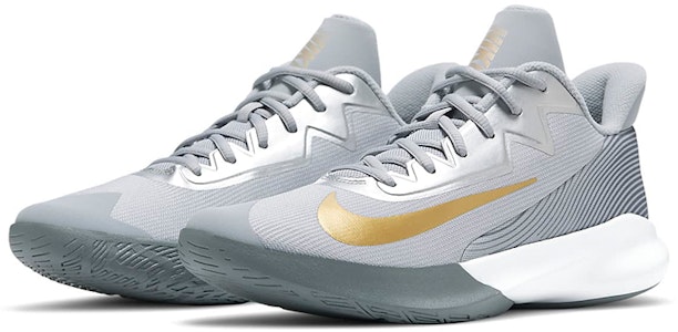 ナイキ プレシジョン 4 グレー/ゴールド CK1069-007 Lookbook ナイキ プレシジョン 4 グレー/ゴールド CK1069-007