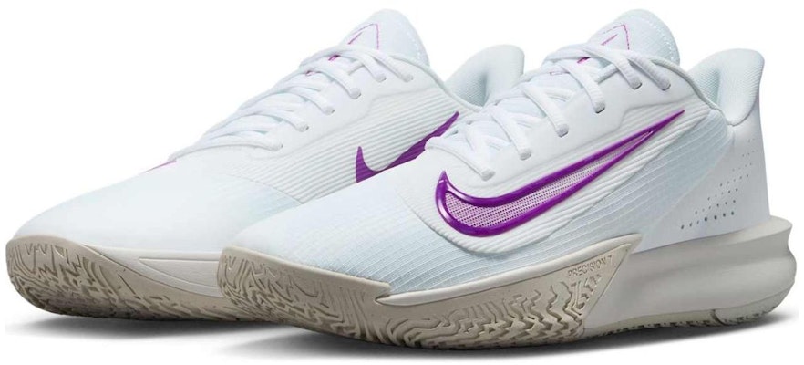 Nike Precision 7 'White Vivid Purple' HJ9153-100 Lookbook Nike Precision 7 'White Vivid Purple' HJ9153-100