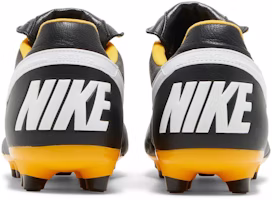 耐吉 Premier 2 FG 硬地足球鞋 黑白黃 Details for 耐吉 Premier 2 FG 硬地足球鞋 黑白黃