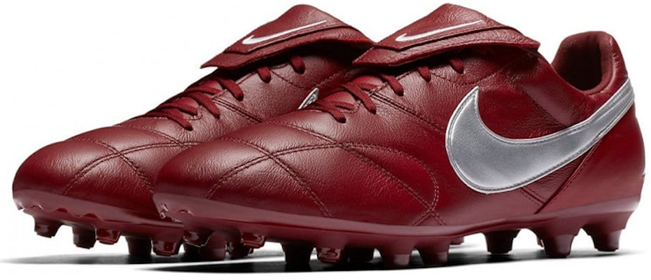 Nike Premier 2 FG 'Merah Perak' Sepatu Bola 917803-606 Lookbook Nike Premier 2 FG 'Merah Perak' Sepatu Bola 917803-606