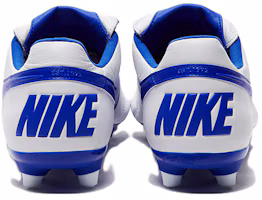 Shop Nike Premier 2 FG 硬地足球鞋 白藍色