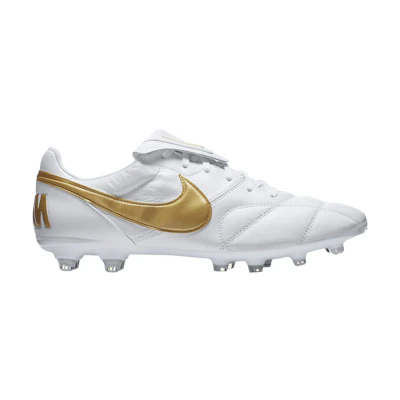 Nike Premier 2 FG 'White Metallic Gold'