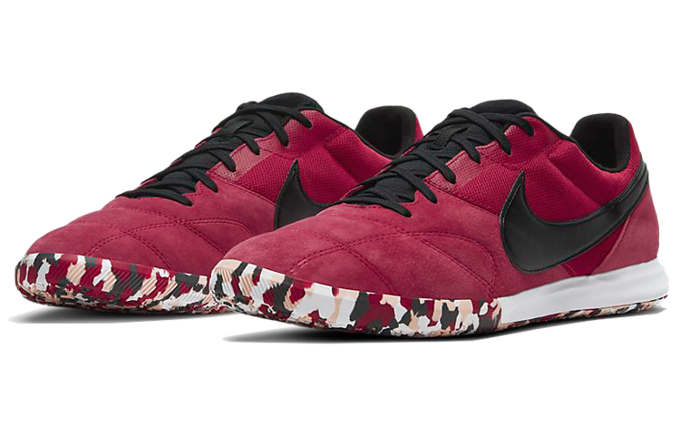 Lookbook Nike Premier 2 Sala 'Merah Gelap Hitam Putih' AV3153-608