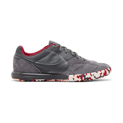 Nike Premier 2 Sala IC 'Grey Cardinal Red Camo'