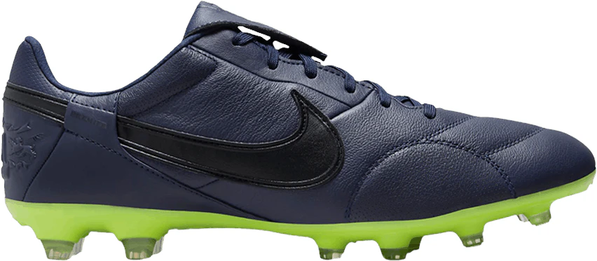 Nike Premier 3 FG Blackened Blue Volt AT5889 407 AT5889 407