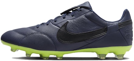 Nike Premier 3 FG 'Blackened Blue Volt' AT5889-407 Nike Premier 3 FG 'Blackened Blue Volt' AT5889-407