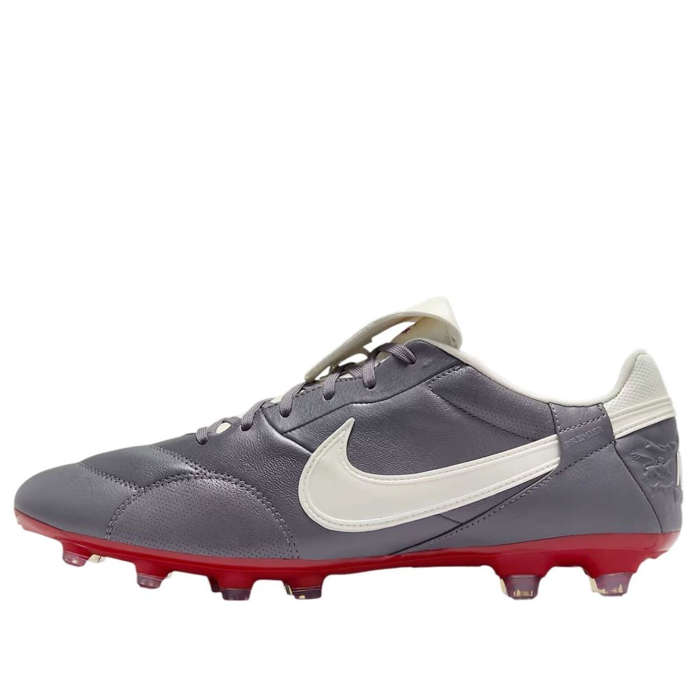 Nike Premier 3 Low FG 'Light Graphite Varsity Red' HM0265-003