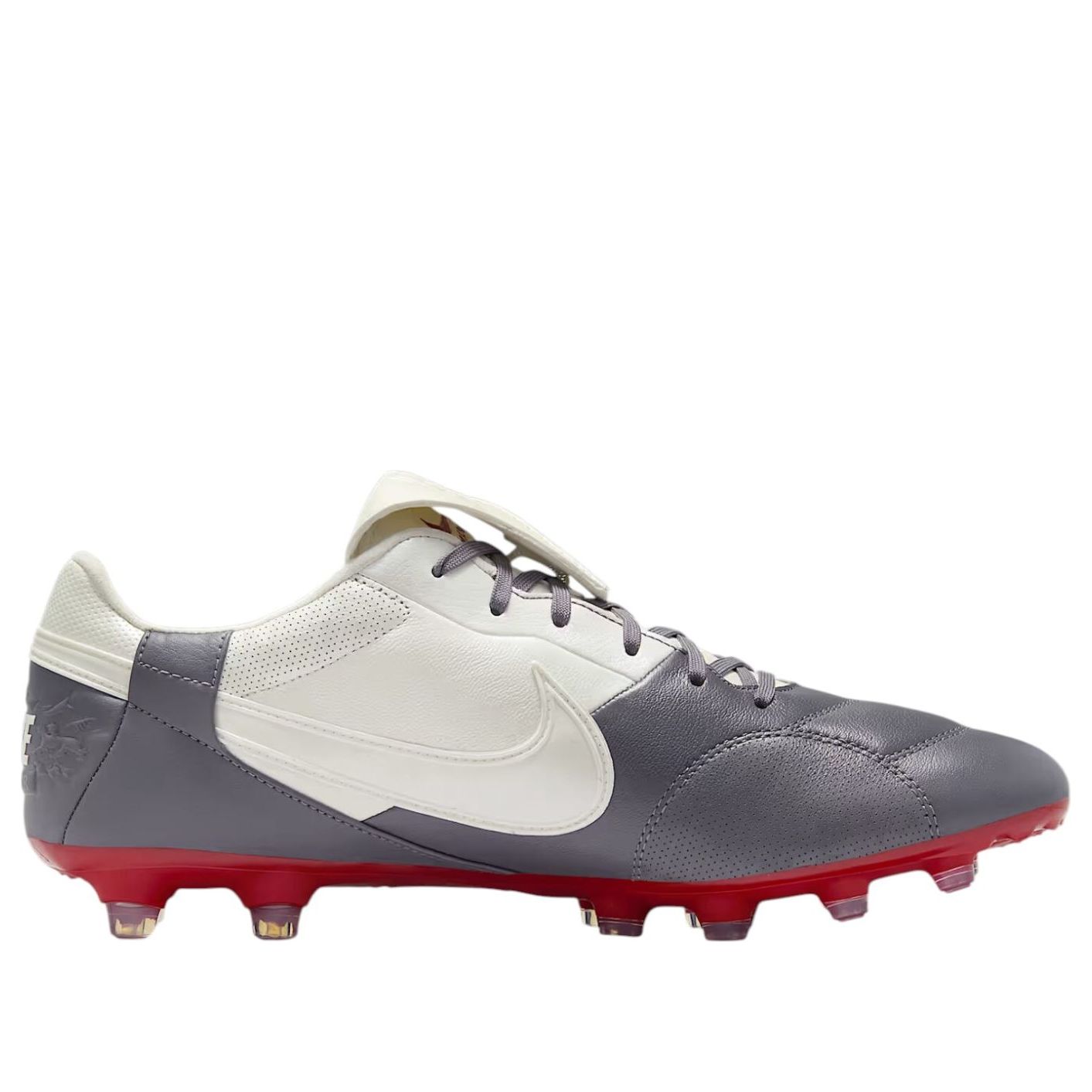 Details for Nike Premier 3 Low FG ''Light Graphite Varsity Red'' Sepatu Bola Lelaki HM0265-003