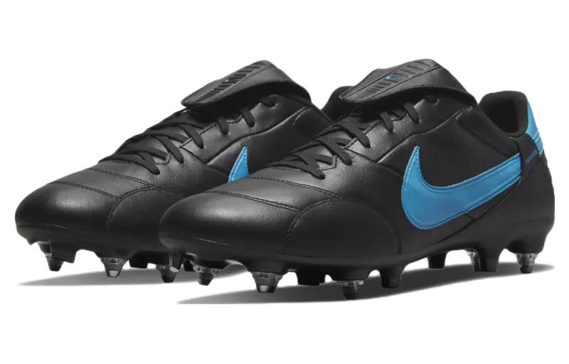 Lookbook Nike Premier 3 SG-PRO Anti-Clog Traksi 'Hitam Biru' AT5890-040