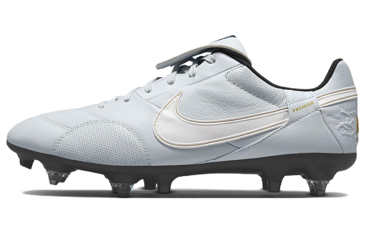Nike Premier 3 SG-PRO Anti-Clog Traction 'Light Blue White Black' AT5890-011