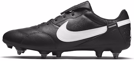 Nike Premier 3 SG-PRO Anti-Clog Traction Black White AT5890-010 Nike Premier 3 SG-PRO Anti-Clog Traction Black White AT5890-010