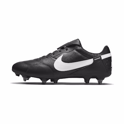Nike Premier 3 SG-PRO Anti-Clog Traction Black White
