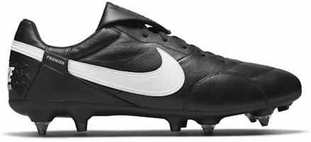 Nike Premier 3 SG-PRO Anti-Clog Traction Black White AT5890-010 Nike Premier 3 SG-PRO Anti-Clog Traction Black White AT5890-010