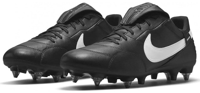 Nike Premier 3 SG-PRO Anti-Clog Cengkaman Hitam Putih AT5890-010 Lookbook Nike Premier 3 SG-PRO Anti-Clog Cengkaman Hitam Putih AT5890-010