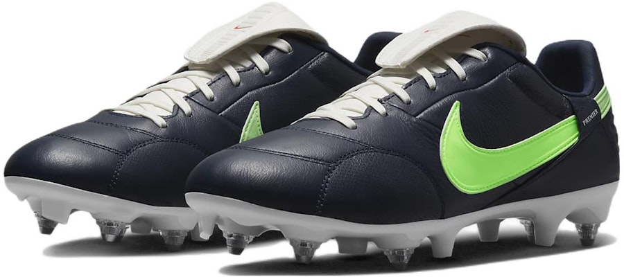 Nike Premier 3 SG-PRO Anti-Clog Traction Obsidian Rage Green AT5890-431 Lookbook Nike Premier 3 SG-PRO Anti-Clog Traction Obsidian Rage Green AT5890-431