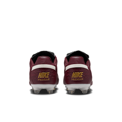 Sizing ナイキ プレミア 3 サッカースパイク メルロー/ブラック/セイル HM0265-602