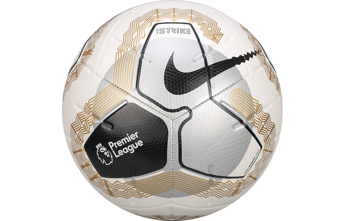 Order Bola Sepak Nike Premier League Putih Perak - Saiz 5 untuk Latihan & Perlawanan. SC3552104