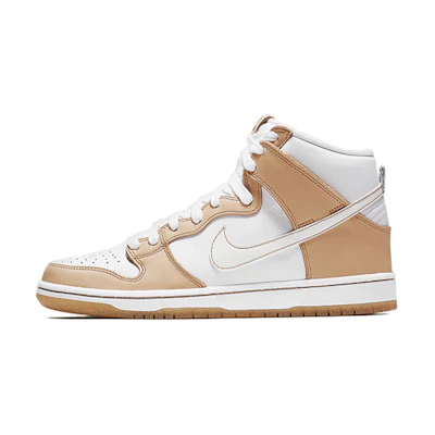 Nike Premier SB Dunk High Retro 'White Champagne No-Coin'