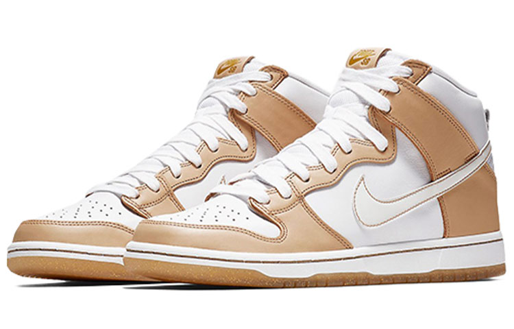 Order Nike Premier x SB Dunk High Retro 'Putih Champagne Tanpa Koin' 881758-217(N)