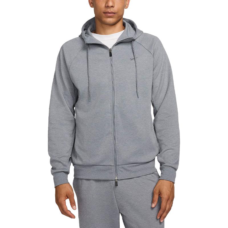 Buy Nike Primary Dri-FIT Full-Zip Hoodie Serbaguna Abu-Abu Keren FZ0967-065