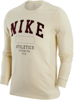 Nike Printed Casual Crewneck Long-Sleeve Tee Off-White FJ1173-113 Nike Printed Casual Crewneck Long-Sleeve Tee Off-White FJ1173-113