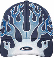 Nike Printed Cotton Baseball Cap Blue Unisex Couple Style HV6642-410 Nike Printed Cotton Baseball Cap Blue Unisex Couple Style HV6642-410