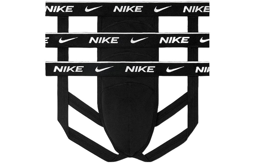 Nike Printed Logo Briefs 3-Pack Black KE1188-001