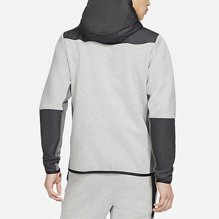 Purchase Nike Printed Small Logo Zip Hoodie Jacket - Grey CZ9905-063