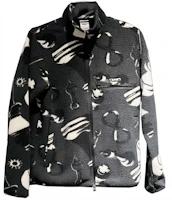 Nike Printed Zip-Up Stand Collar Jacket Black DQ6127-070 Nike Printed Zip-Up Stand Collar Jacket Black DQ6127-070