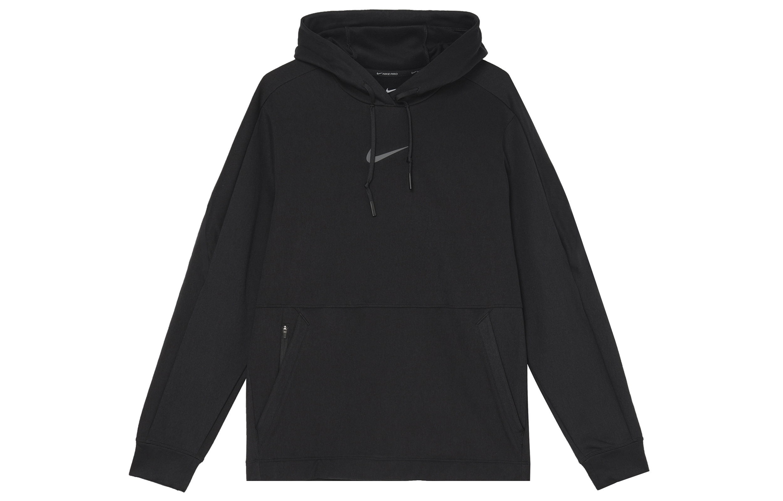 Nike Pro Black Quick-Dry Training Pullover Hoodie CV8106-010