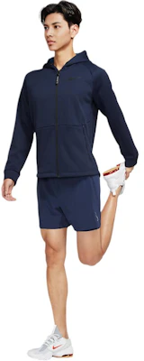 Nike Pro Therma-FIT Fleece Training Hoodie Jacket Navy Blue DD2125-451 Order Nike Pro Therma-FIT Fleece Training Hoodie Jacket Navy Blue DD2125-451
