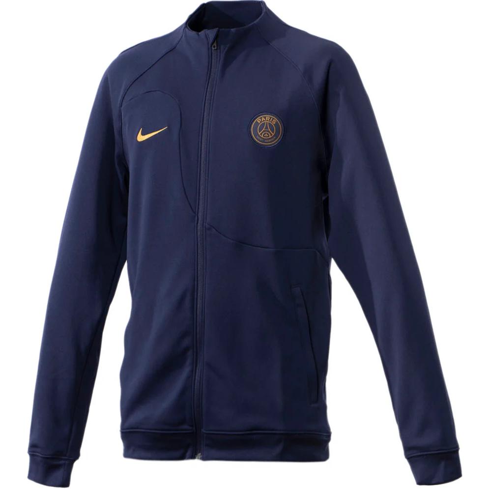 Nike PSG 23/24 Training Jacket - Dark Blue Fleece Football Outerwear DV5052-498