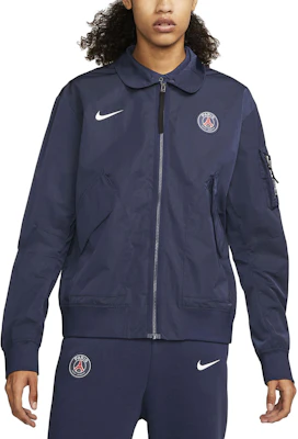 Nike PSG 徽標藍色飛行員夾克 - 巴黎聖日耳曼系列 DN1489-410 Buy Nike PSG 徽標藍色飛行員夾克 - 巴黎聖日耳曼系列 DN1489-410