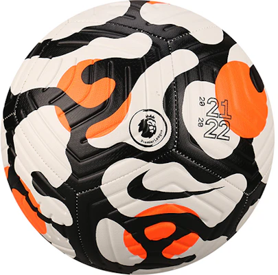 Nike PU 21-22 Premier League Logo Soccer Ball Black/White/Orange DC2210-100 Buy Nike PU 21-22 Premier League Logo Soccer Ball Black/White/Orange DC2210-100