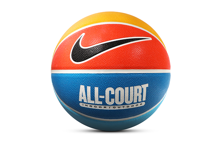 Nike PU Basketball All-Court Durable Pro Match Blue/Orange/Red Size 7 Unisex Training DO8258-853-BASKETBALL