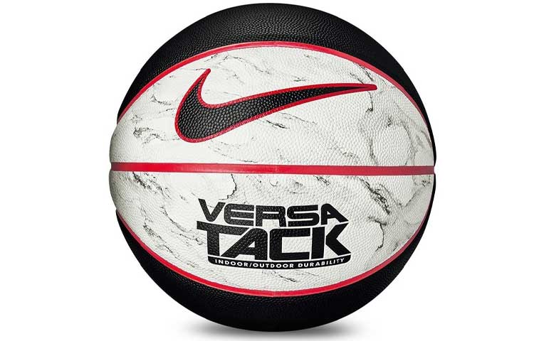 Nike PU Basketball Durable Non-Slip Black White Size 7 Unisex Training Ball N000116494007