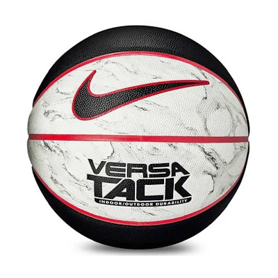 Nike PU Basketball Durable Non-Slip Black White Size 7 Unisex Training Ball N000116494007